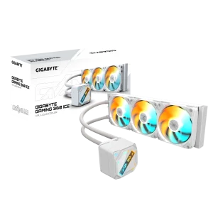 GIGABYTE Gaming Ice 360 ARGB 360mm CPU Liquid Cooler ( White )
