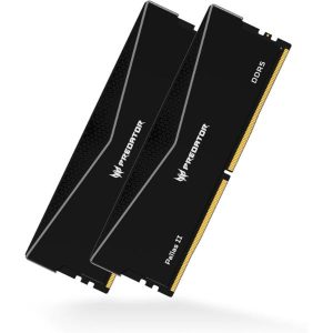 Acer Predator Pallas II Heatsink 96GB (48GBx2) DDR5 6000MHz CL28 RAM Kit Black (BL.9BWWR.676)