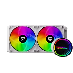 COCONUT Sports Freeze 240mm ARGB CPU Liquid Cooler ( White )