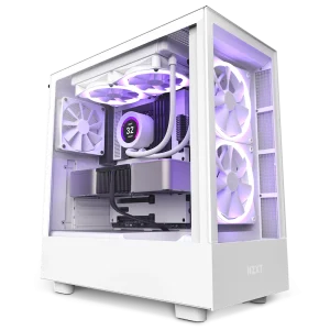NZXT H5 Elite ATX Mid Tower Cabinet (White)