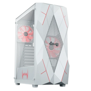 DAWG V 240 ATX Mid Tower Cabinet (White)
