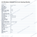 LG UltraGear 24GS60F-B 24 Inch Gaming Monitor