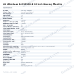 LG UltraGear 34GS95QE-B 34 Inch Gaming Monitor