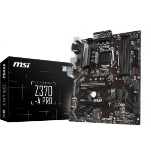 MSI Z370-A pro DDR4 Intel Motherboard