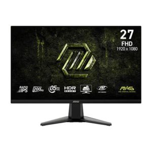 MSI MAG 275F E20 27 Inch FHD 200Hz IPS Panel 115% SRGB 0.5MS Adaptive Sync Gaming Monitor