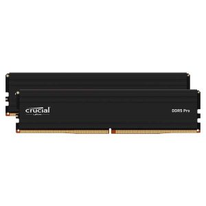 Crucial Pro 128GB Kit (2x64GB) DDR5 5600MHz Desktop Gaming Memory (CP2K64G56C46U5)