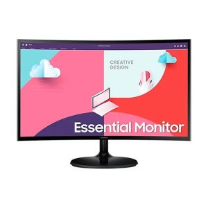 Samsung LS24C366EAWXXL 24-Inch Curved VA Gaming Monitor – 75Hz, AMD FreeSync & Eye Comfort