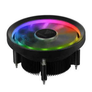 GAMDIAS Boreas E1L-010 RGB 90mm Single Tower CPU Air Cooler ( Black )