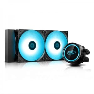 DEEPCOOL Gammaxx L240 V2 240mm RGB 240mm CPU Liquid Cooler (Black)