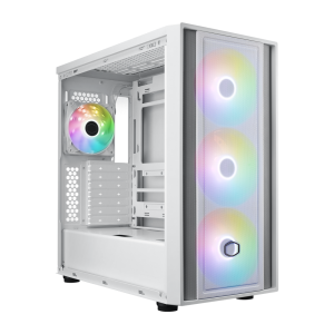 COOLER MASTER MB600 ARGB ATX Mid Tower Cabinet (White)
