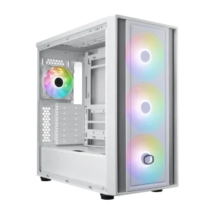 COOLER MASTER MB600 ARGB ATX Mid Tower Cabinet (White)