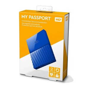 WESTERN DIGITAL My Passport 4TB External HDD (Blue)