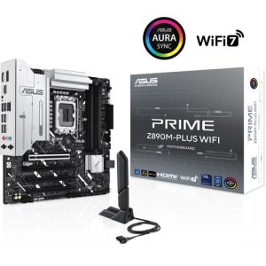 ASUS PRIME Z890M-PLUS WIFI LGA 1851 M-ATX Motherboard (Z890, DDR5)