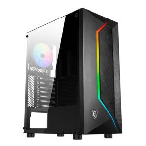 MSI MAG Vampiric 100R ATX Mid Tower Cabinet (Black)