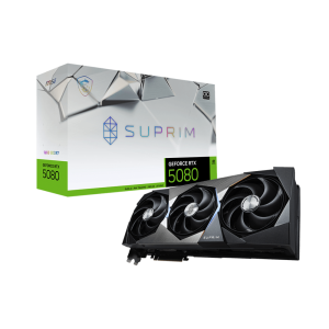 MSI GeForce RTX 5080 Suprim OC 16GB NVIDIA Graphic Card
