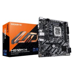 Gigabyte H810M H LGA 1851 Micro ATX Motherboard – Intel Core Ultra Series 2, DDR5