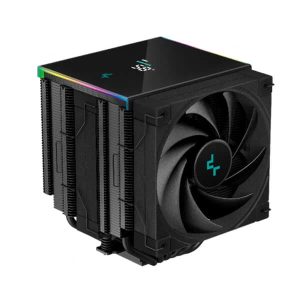 DeepCool AK620 Digital 120mm Dual Tower CPU Air Cooler With ARGB LED Strips (Black)