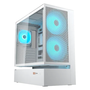 COUGAR CFV235 Mesh ARGB ATX Mid Tower Cabinet ( White )