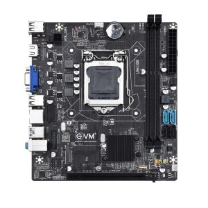 EVM EVMH81JEL DDR3 Mini ITX Motherboard with NVMe Slot (LGA1150)