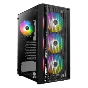 GAMDIAS Aura GC2 Elite RGB ATX Mid Tower Cabinet (Black)