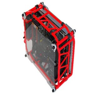 INWIN D Frame 2.0 EATX Full Tower Cabinet With 1065W PSU (Red)