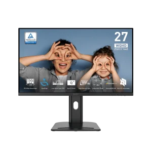MSI Pro MP273QP E2 27 Inch 2K QHD 100Hz IPS Panel 118%SRGB 1MS Adaptive Sync Business Monitor