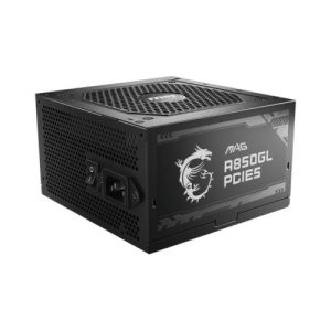 MSI MAG A850GL PCIE5 850W 80 + Gold Fully Modular ATX 3.0 Power Supply