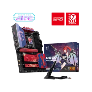 MSI B850 MLG Edition Wifi7 DDR5 AMD Motherboard ( Red )