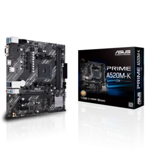 ASUS Prime A520M-K CSM DDR4 AMD Motherboard