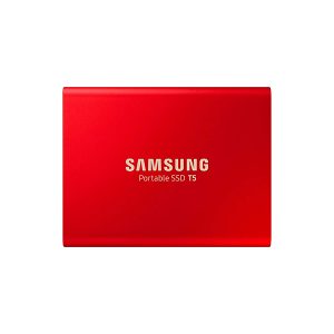 Samsung T5 1TB Portable SSD (Red)
