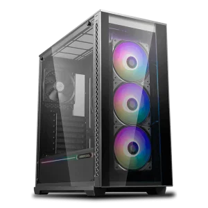 DEEPCOOL Matrexx 70 ADD-RGB 3F EATX Mid Tower Cabinet ( Black )