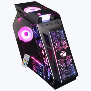 ZEBRONICS Valhalla Neo ARGB MATX Mid Tower Cabinet ( Black )