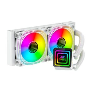 ANT ESPORTS ICE-Infinite 240 ARGB 240mm CPU Liquid Cooler (White)