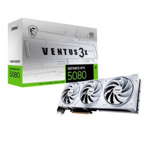 MSI GeForce RTX 5080 Ventus 3X OC White 16GB Nvidia Graphic card