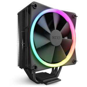 NZXT T120 RGB 120mm PWM RGB Single Tower CPU Air Cooler (Black)