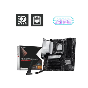 MSI Pro B850M-P Wifi DDR5 AMD Motherboard