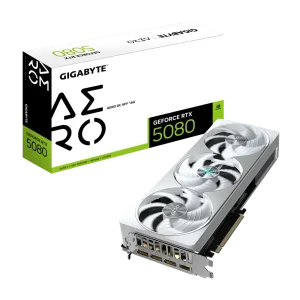 GIGABYTE Geforce RTX 5080 Aero OC SFF White 16GB NVIDIA Graphic Card