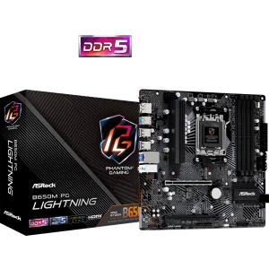 ASROCK B650M PG Lightning DDR5 AMD Motherboard