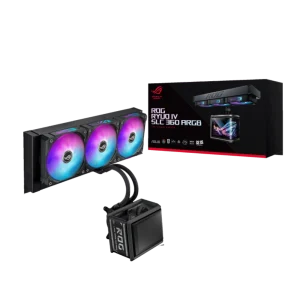 ASUS ROG Ryuo IV SLC 360mm ARGB CPU Liquid Cooler ( Black ) ( With LCD Display )
