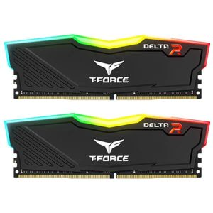 TEAMGROUP T-Force Delta RGB 32GB ( 16GB x 2 ) 3200MHz DDR4 RAM ( Black )