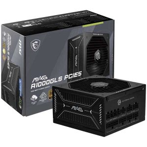 MSI MAG A1000GLS PCIe 5.1 1000W Fully Modular 80+ Gold ATX 3.1 Power Supply