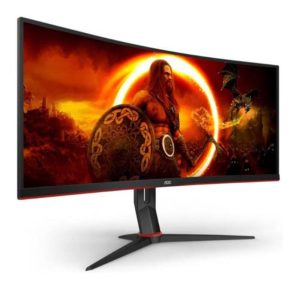 AOC CU34G2XP 34 Inch 2KQHD 180Hz VA Panel 126% SRGB 1MS Adaptive Sync Gaming Monitor