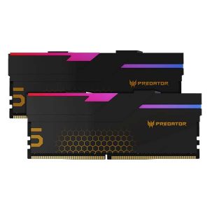 Acer Predator Hermes RGB 48GB (24GBx2) DDR5 8400MHz Desktop Memory – Black
