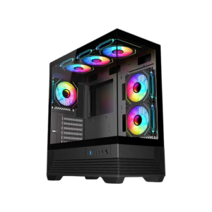 KARNAGE Crusader ARGB ATX Mid Tower Cabinet ( Black )