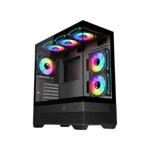 KARNAGE Crusader ARGB ATX Mid Tower Cabinet ( Black )