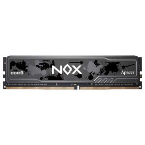 Apacer NOX 16GB (1x16GB) DDR5 5200MHz Black Desktop RAM (AH5U16G52C522MBAA-1)