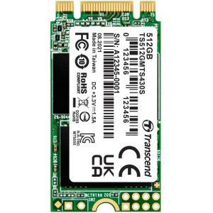 Transcend TS512GMTS430S 430S 512GB SATA 6Gb/s M.2 2242 SSD