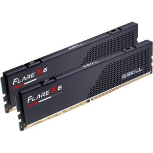 G.Skill Flare X5 128GB (2×64GB) DDR5 6000MT/s CL34-44-44-96 Matte Black Desktop RAM Kit